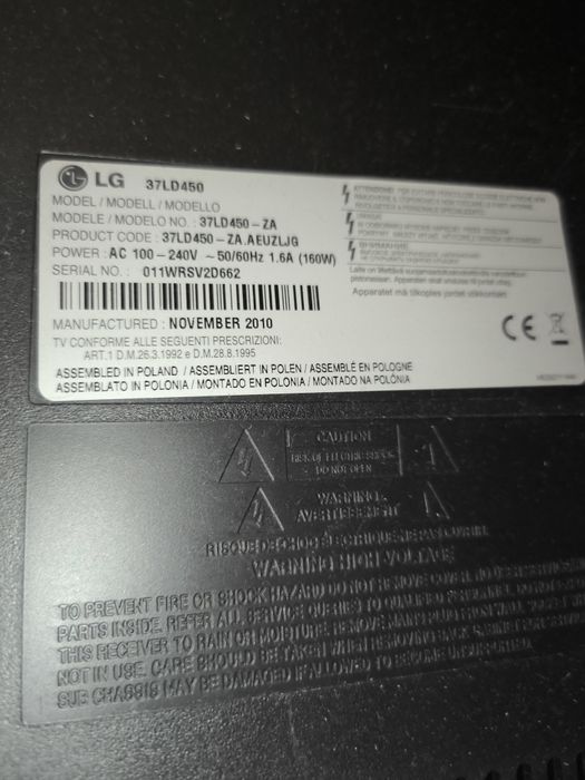 TV  LG 32" polegadas