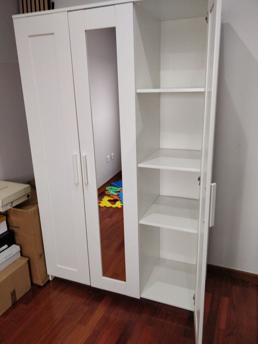 Roupeiro 3 portas com espelho