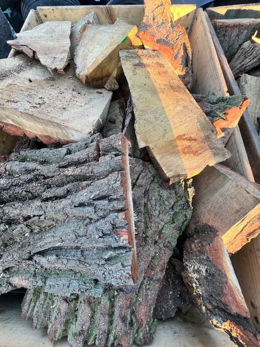 Drewno opałowe kominkowe Zrzyna DĘBOWA GRUBA transport gratis