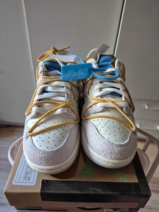 Nike Dunk Low Off-White Lot 34 Virgil Abloh US 8.5 / EU 42 — nowe z metkami