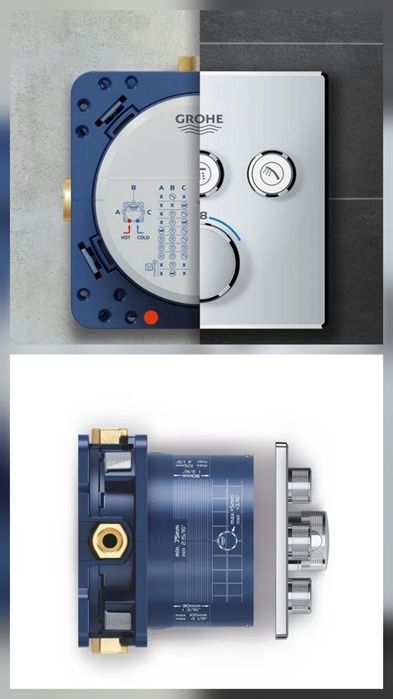 GROHE Grohtherm SmartControl 29126000 + Rapido SmartBox