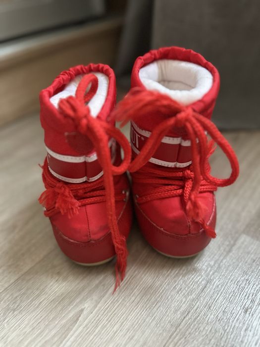 Moon Boot дитячі червоні