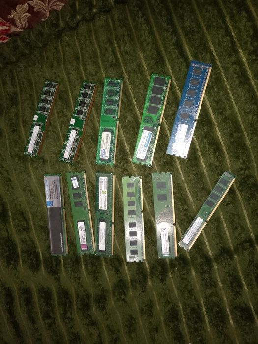 Ддр3 та ддр2 пам'ять по 2-4гб робоча