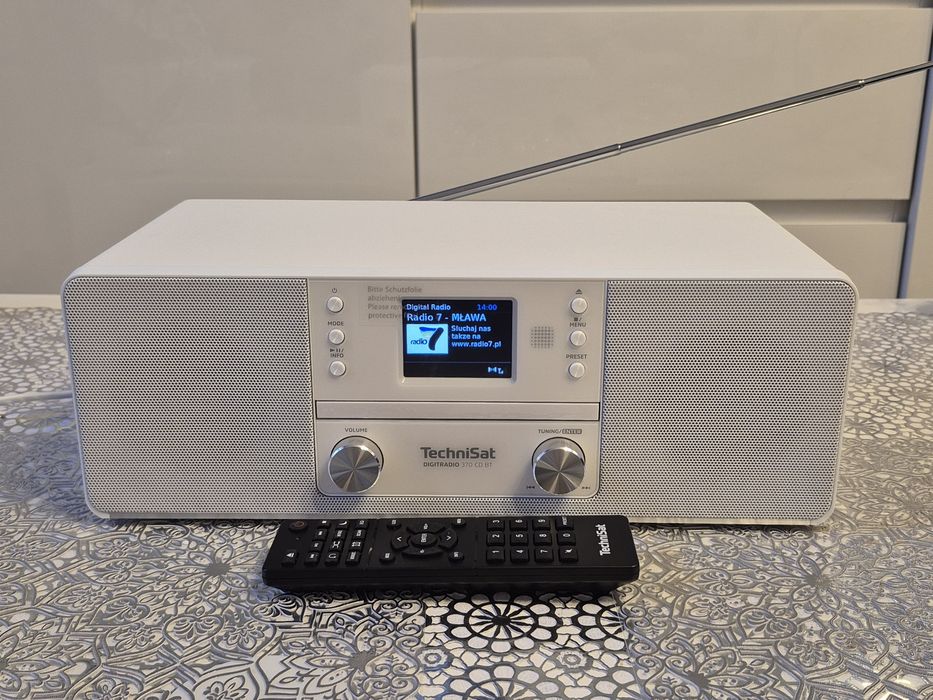 Technisat DigitRadio 370 CD BT radio cyfrowe DAB+ FM Bluetooth USB AUX