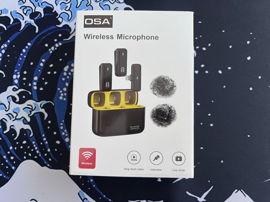 Microphone Wireless OSA novo