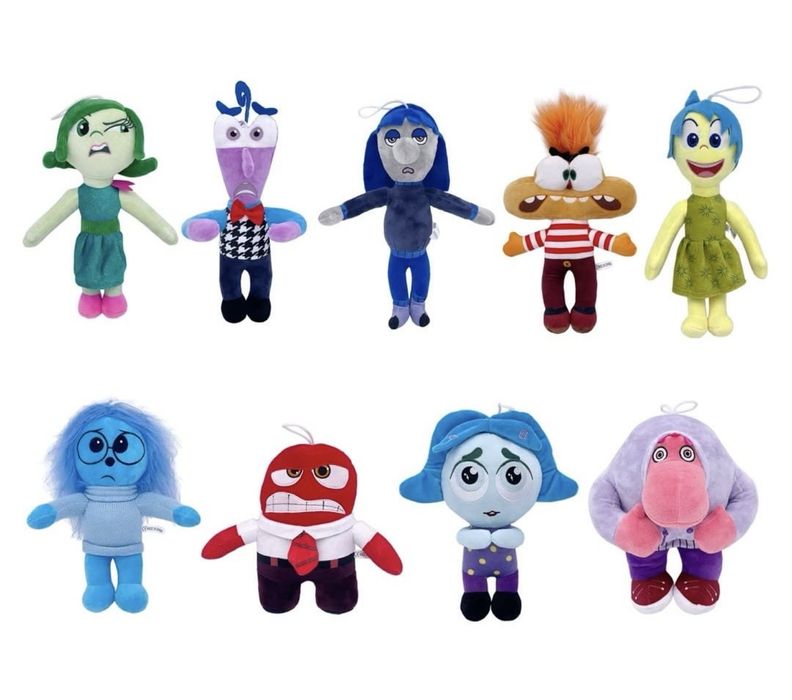 Peluches divertidamente inside out