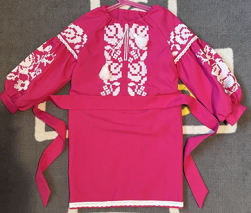 Вишиванка 6/7 років вишивана сукня плаття вишите