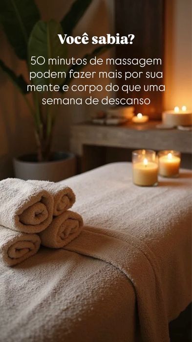 Massagem terapêutica relaxamento e bem-estar