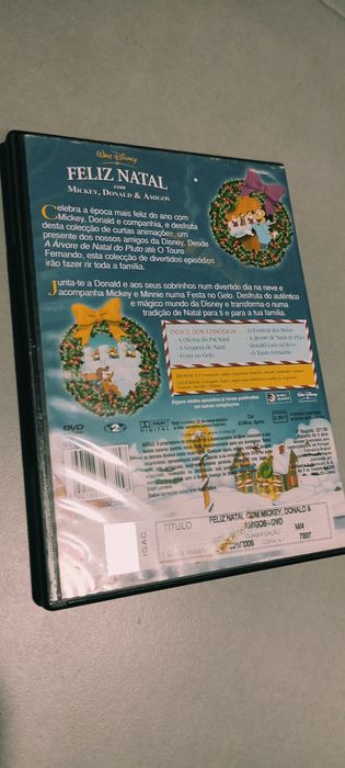 DVD Feliz Natal com Mickey, Donald e amigos Disney
