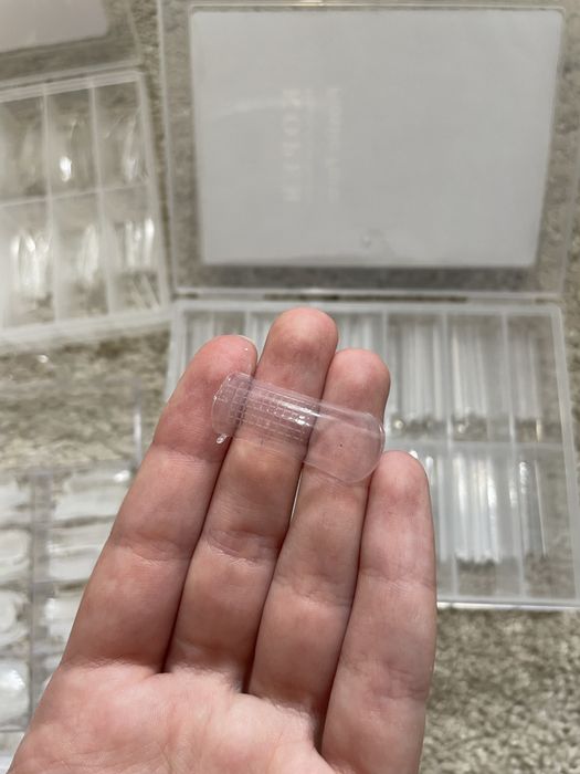 гелеві тіпси Designer/Koper, верхні форми для нарощування +подарунок