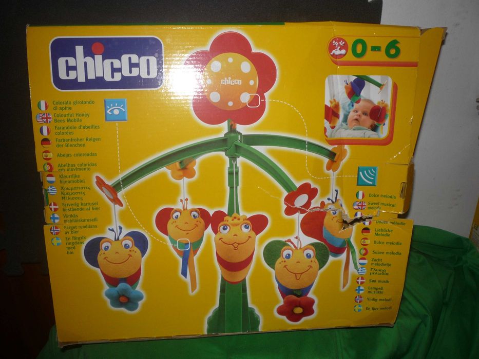 Ofereço Chicco "Carrossel das Abelhas"