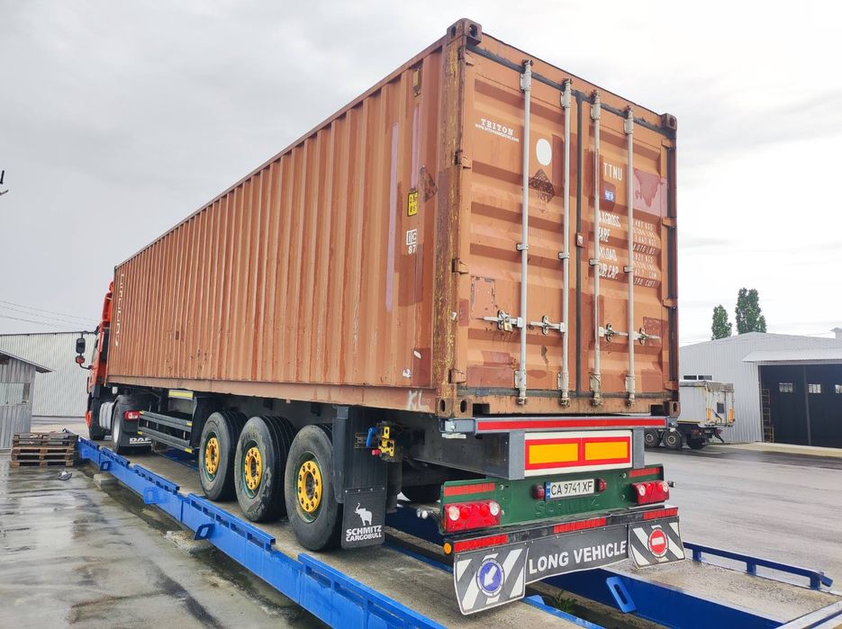 Контейнер 40 футовий