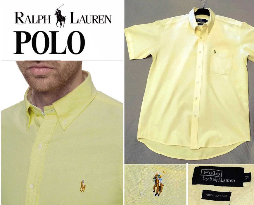 Лён. Polo Ralph Lauren. UNIQLO.  сорочка чоловіча. р М