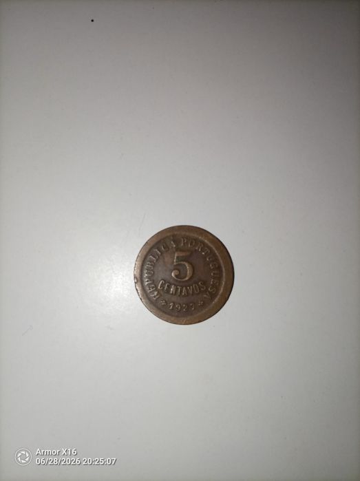 Moeda 5 centavos 1927