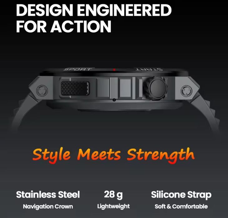 Novo Smartwatch modelo Zeblaze Ares 3 Plus