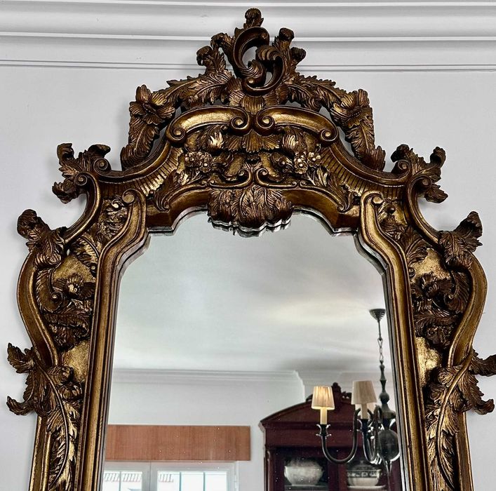 Espelho Antigo Estilo Rococó