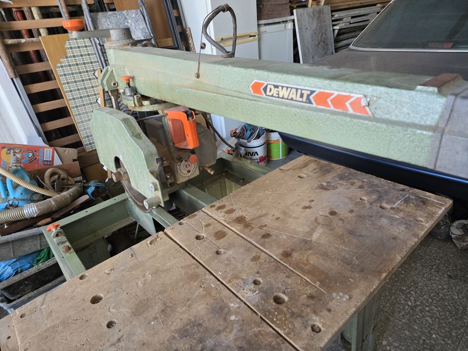 Radial maquina de carpintaria