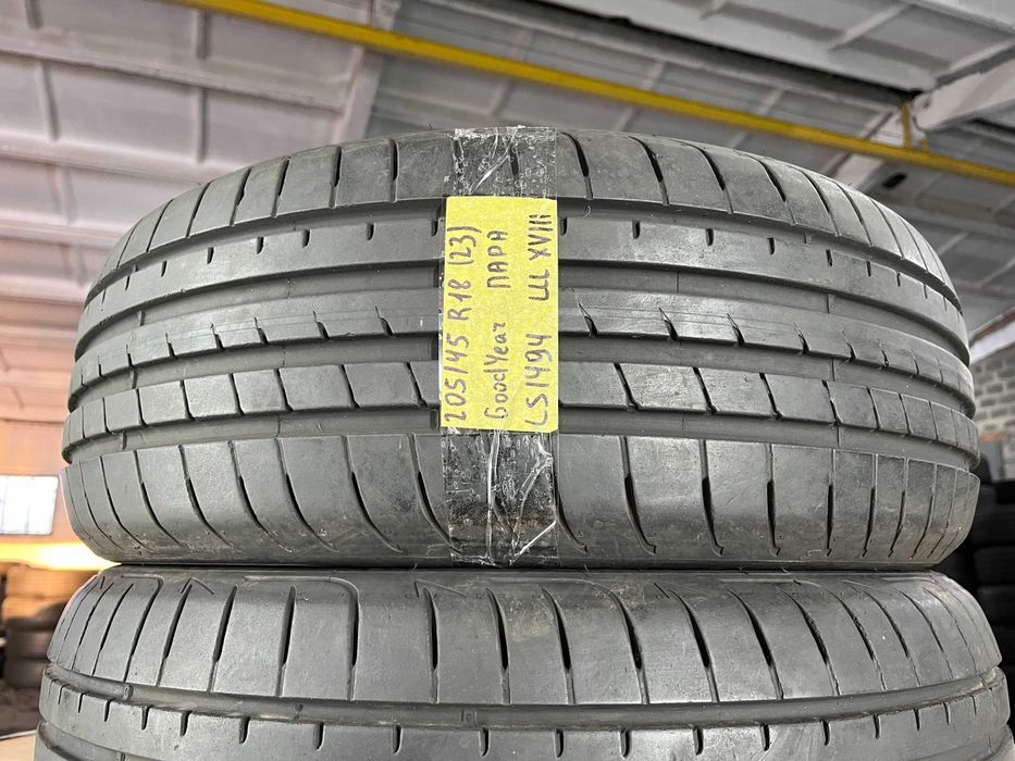 LS1494 Літні шини 205/45r18 GoodYear Eagle F1 Asymmetric 3 пара резина