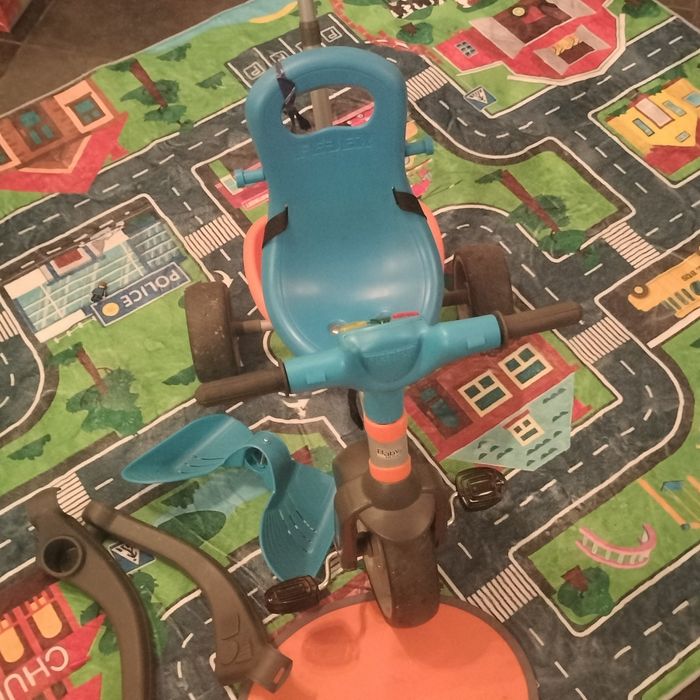 Triciclo Feber baby plus music azul