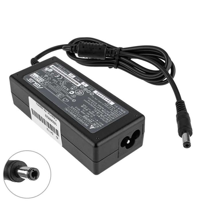 Блок живлення для ноутбука ASUS 19V, 3.42A, 65W, 5.5*2.5мм