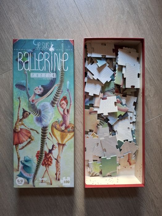 Jogo Puzzle Je Suis Ballerine