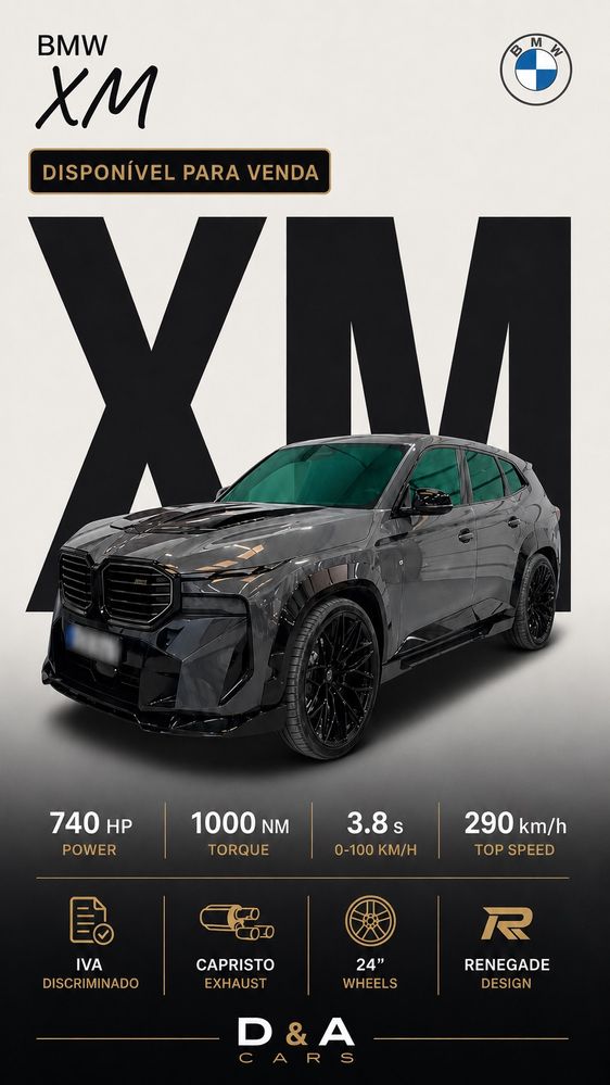 BMW XM Label Red