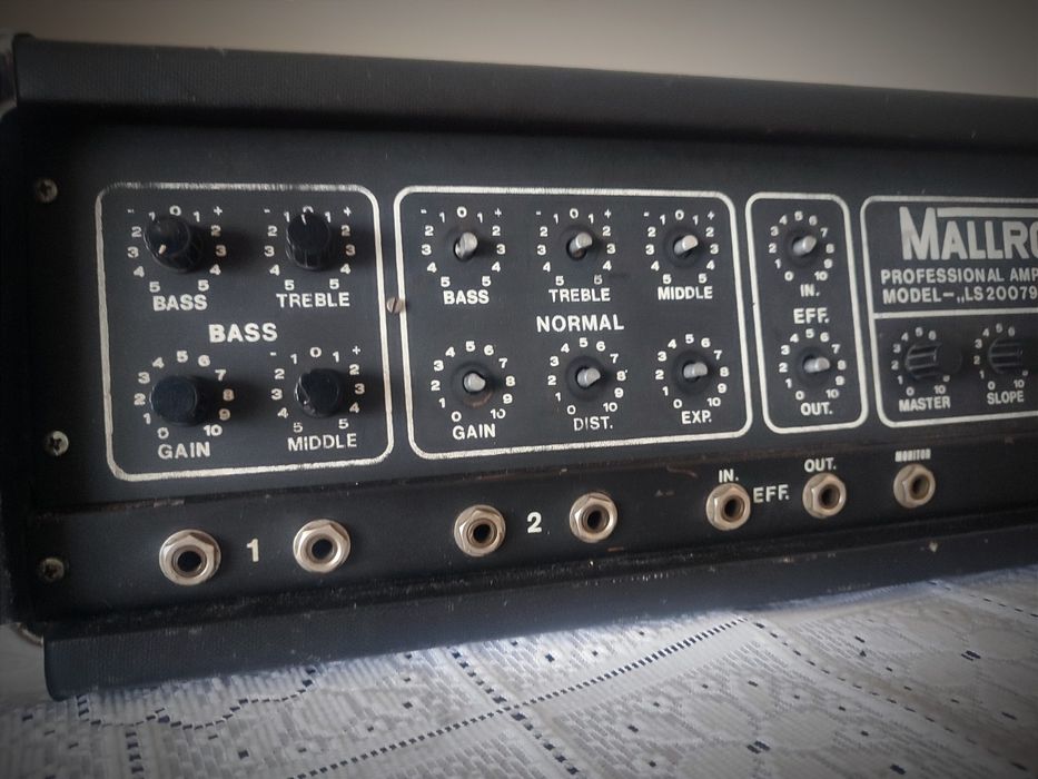 Wzmacniacz Mallroy 100W gitarowy i basowy