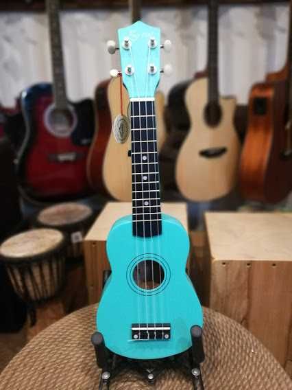 ukulele sopranowe Ever Play UK21 mint mat soprano - drewniane