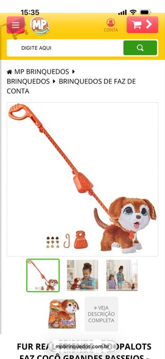 FurRealFriends - POOPALOTS cãozinho