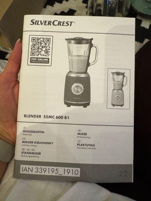 Blender kielichowy Silvercrest