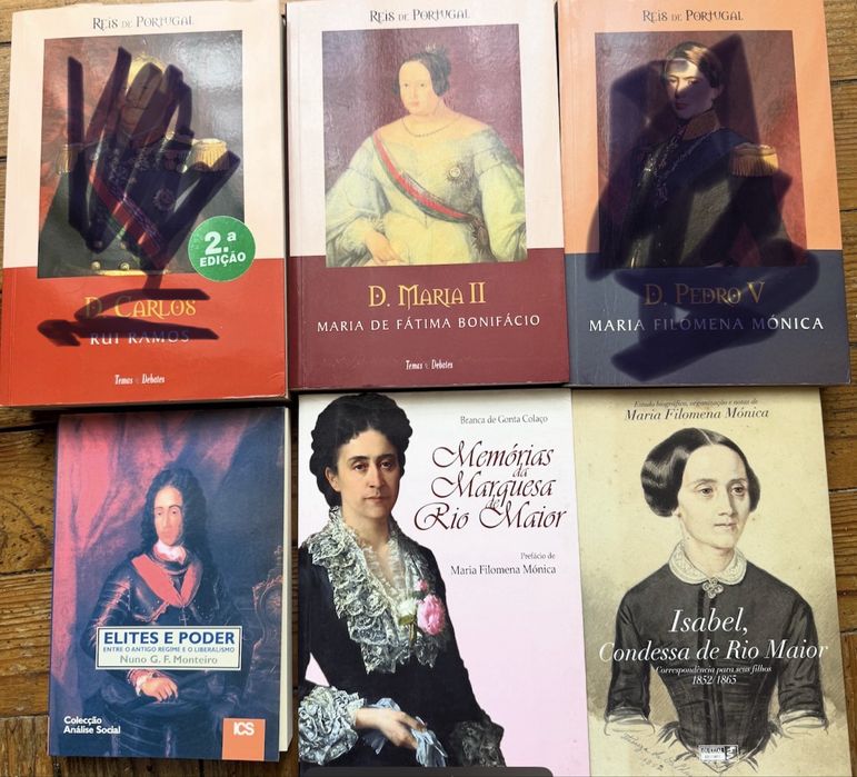 Reis de Portugal,  D maria II e outros livros