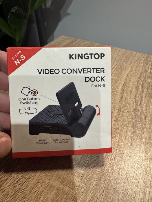 stacja dokująca KINGTOP Video Converter Dock przeznaczona dla konsoli