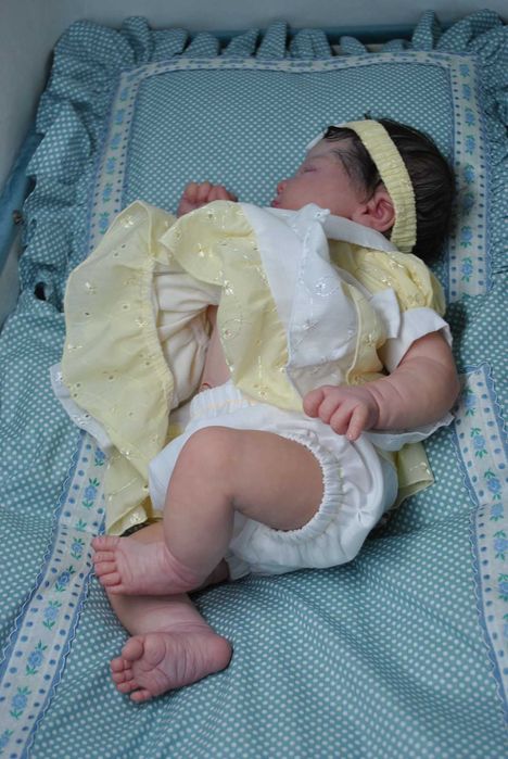 Oryginał lalka reborn kit E. Marx Ivy realistyczna wykonana genesis