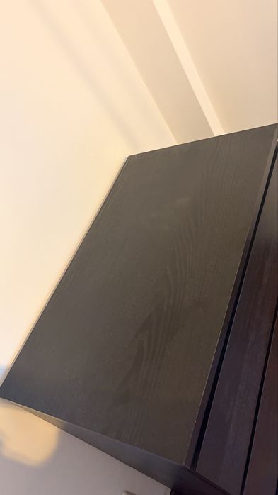 Comoda/ movel preto 4 gavetas