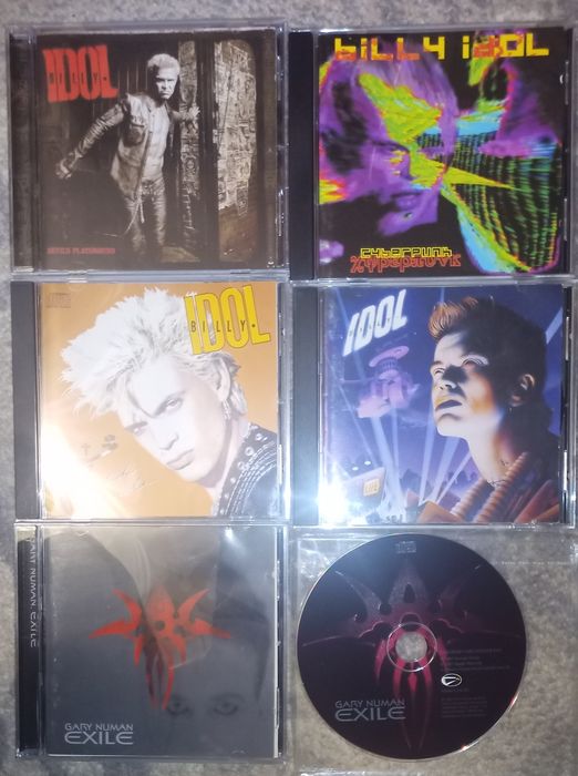 Tony Carey.Dire Straits. John ILLSLEY. Billy IDOL. Sweet.Фірмові CD.