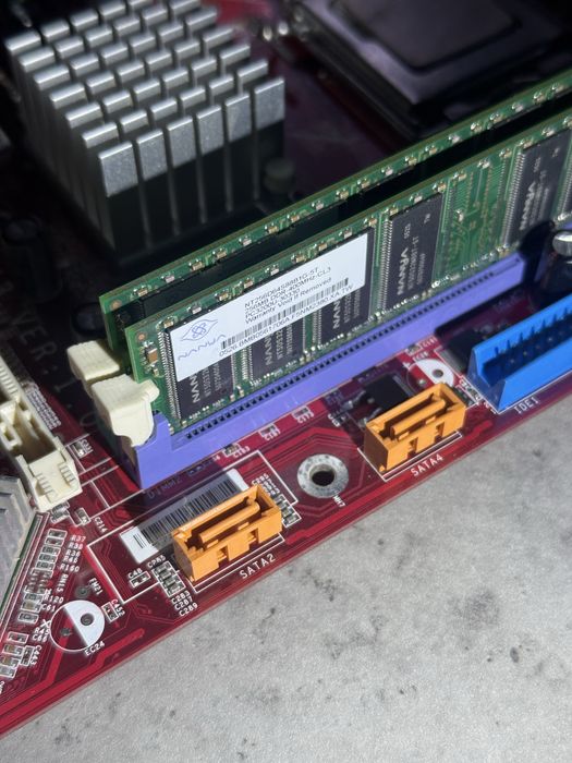 Płyta główna MSI + procesor + pamięć RAM + chłodzenie