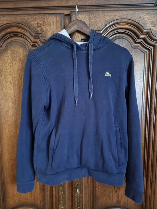 Granatowa bluza Lacoste S