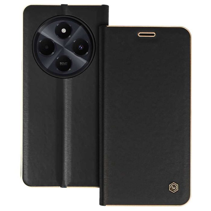 Kabura Etui Wonder do Xiaomi Redmi 14C + Szkło Hartowane