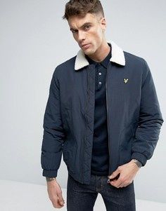 Продам куртку бомбер Lyle & Scott
SHEARLING LINED
BOMBER TAKKI NAVY