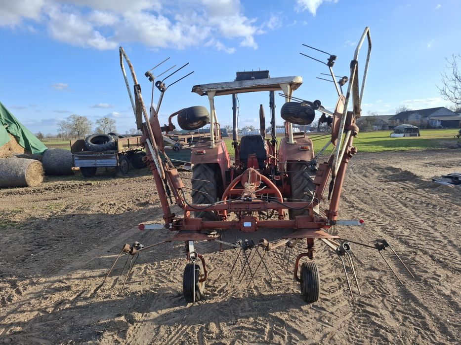 Kuhn gf 5000 przetsząsarka deutz fella claas
