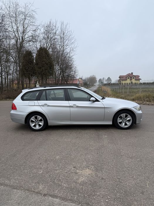 BMW E91 2.0D 163KM Duża Navi Pół-skóry Panorama Hak