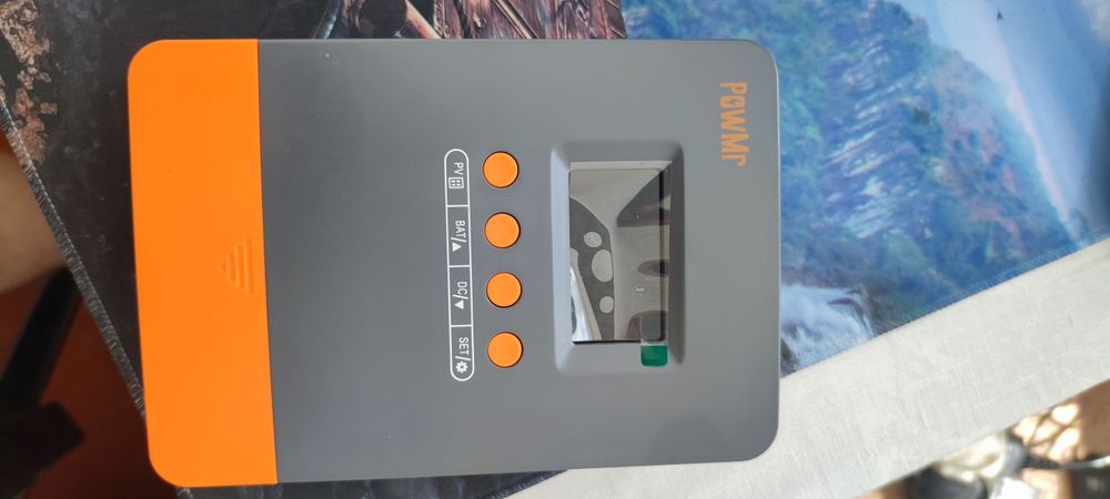 MPPT контролер заряду PowMr 45A, 12/24V для сонячних панелей з комунікаційним роз'ємом RS485