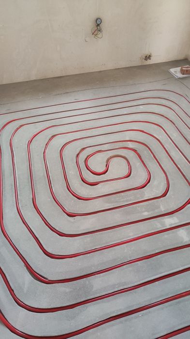 Frezowanie pod ogrzewanie podłogowe, frezowanie podłogówki,