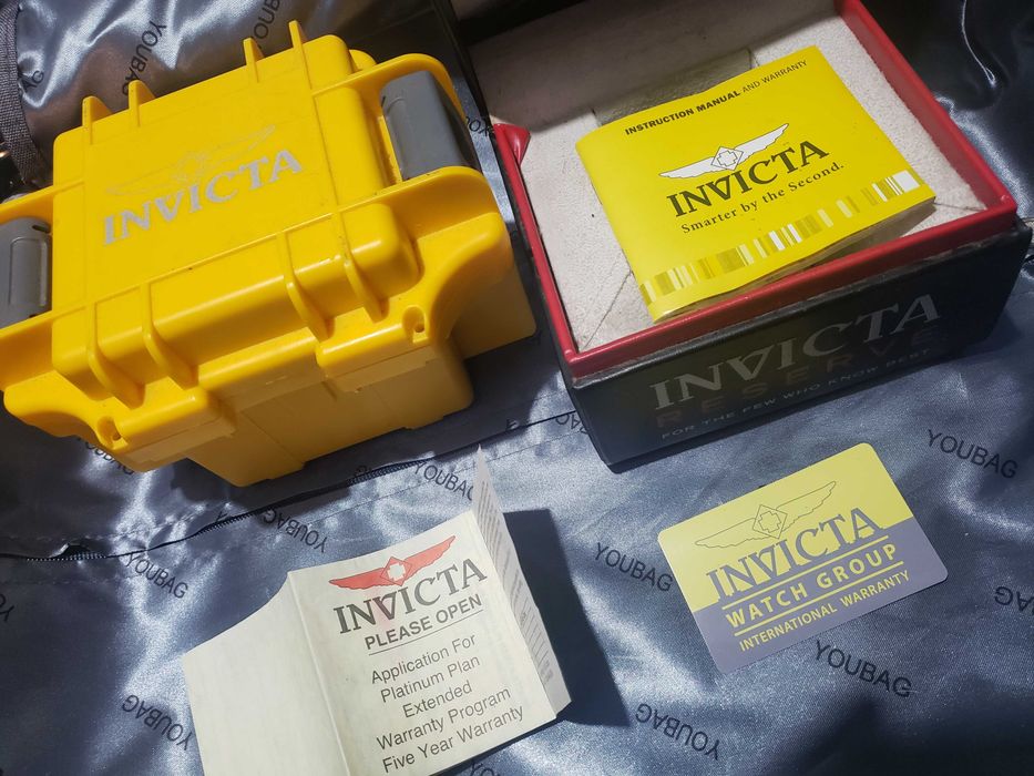 Relógio invicta subaqua model 0913