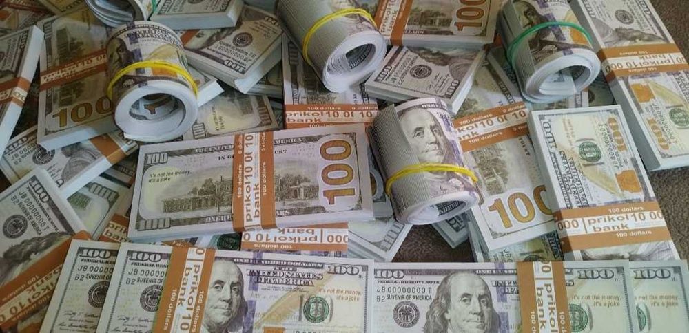 100 пачек Сувенірні гроші 100 $ Долларов сувенирные деньги