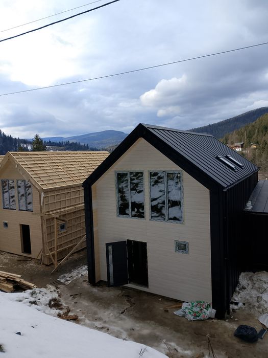 Покрівля. Покрівельні роботи.Монтаж фальцевої покрівлі,клік фальц,