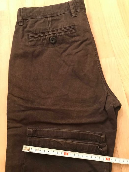 brunatne spodnie Bugatti