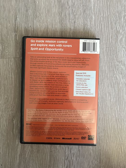 Welcome to Mars dvd