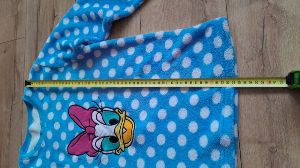 Bluzka piżamowa polarowa 146 cm z Daisy