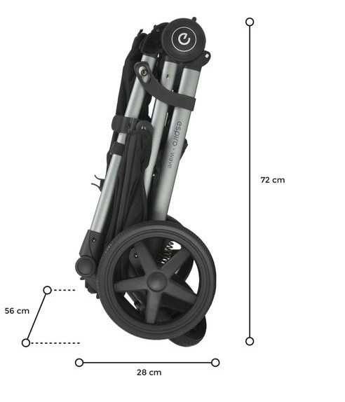 Wózek spacerowy ESPIRO WAVE